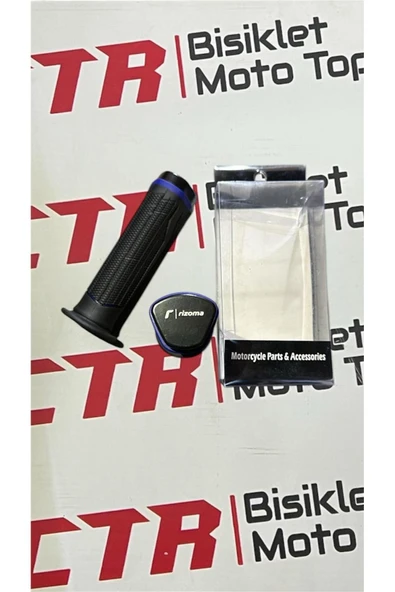 MOTOSİKLET ELCİK TAKIM RİZOMA MAVİ