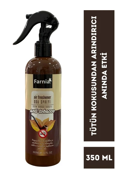 Farnia Tütün Kokusu Karşıtı Oda Spreyi 350 Ml Anti Tobacco 3 Adet - 3