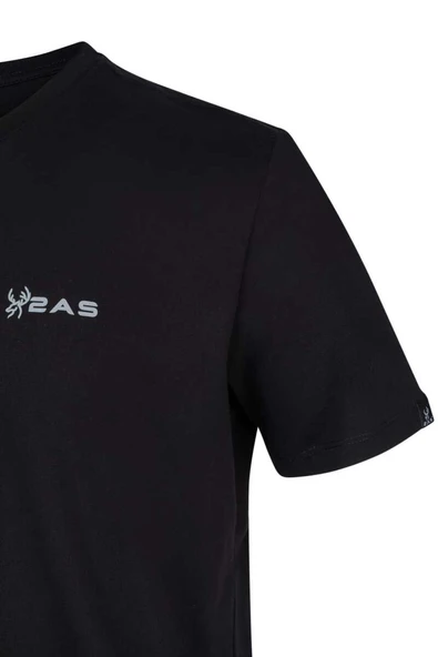 2AS ALEX ERKEK SIFIR YAKA T-SHİRT - 5