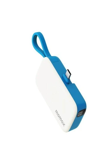 MOMAX Power MİNİ 5000 mAH USB BLUE