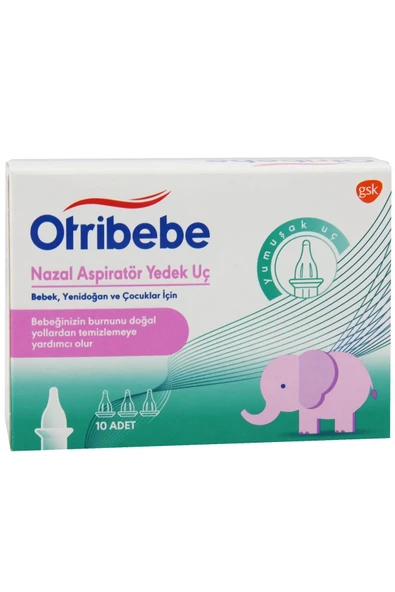 OTRİBEBE Nazal Aspiratör Yedek Yumuşak Uç 10 Adet