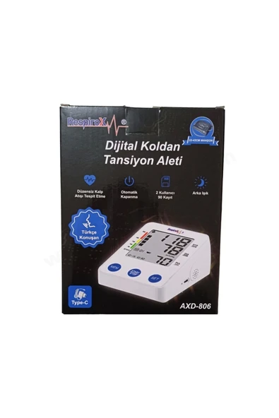 RESPİROX Axd-806 Koldan Konuşan Tansiyon Aleti - 2