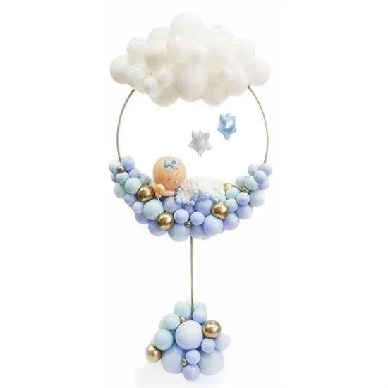 Çift Taraflı Yapışkan Balon Yapıştırma Bandı Sticker Balon Yapıştırıcı - 4
