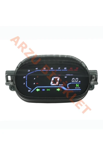 CUB ÇELİK KİLOMETRE SAATİ KOMPLE DİJİTAL MONERO ctr moto toprak