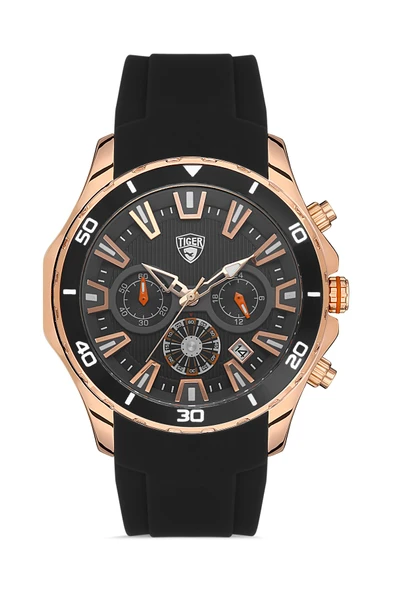 TI-605D TIGER ÇELİK ERKEK SAATİ - 1