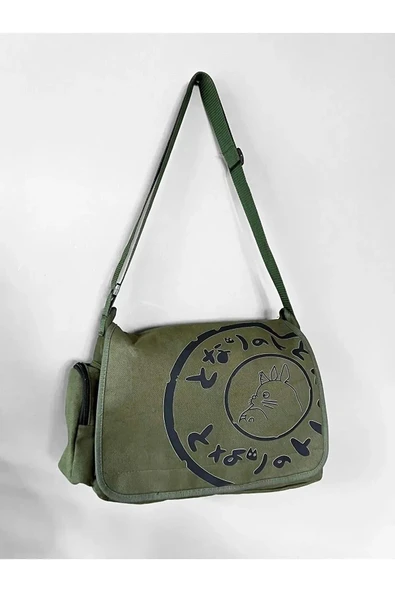 Ksburda Postacı Çanta Unisex Sokak Tarzı - 3