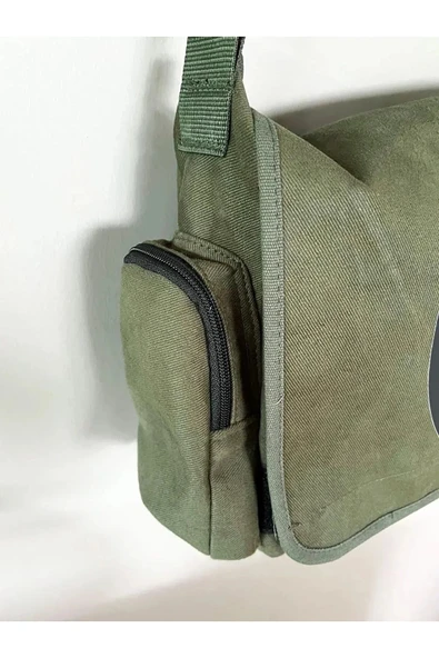 Ksburda Postacı Çanta Unisex Sokak Tarzı - 2