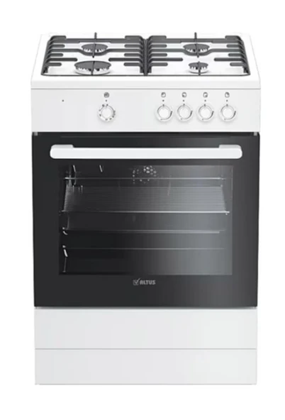 Altus AL 555 GD 65 lt Beyaz Ocaklı Fırın HASARLI