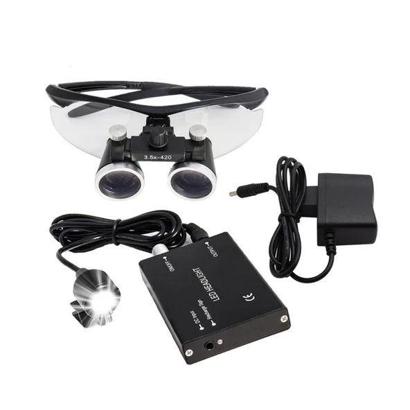 3.5X - 420 Mm Diş Cerrahi Gözlük Lens Büyüteç Taşıma Çantalı - 2