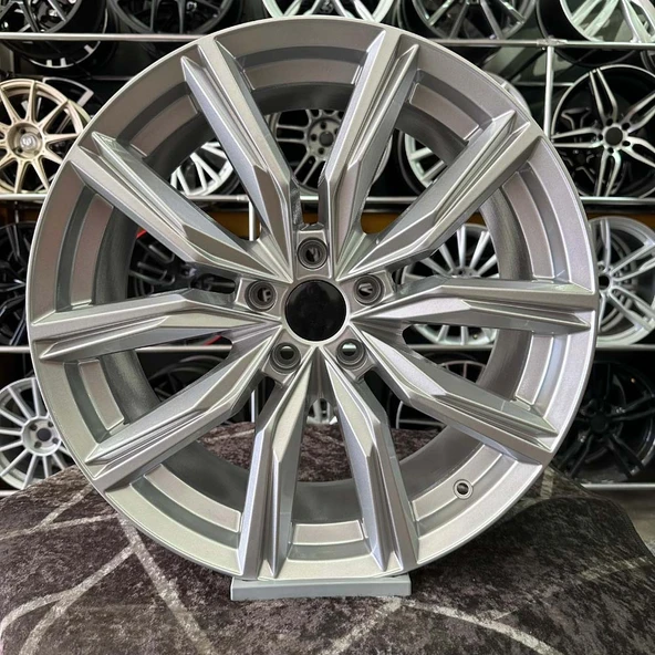 18 inç 5x112 Kapstadt Gümüş Jant Modeli (4 Adet)