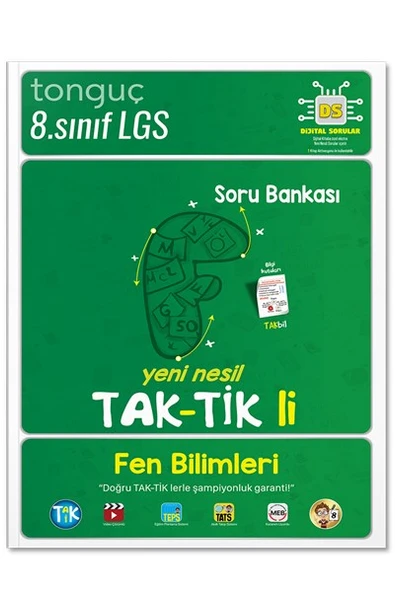 Tonguç Akademi Tonguç Yayınları 8. Sınıf Fen Bilimleri Taktikli Soru Bankası