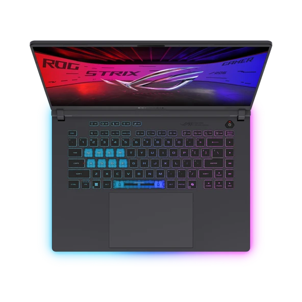 Asus Rog Strix G16 G614PR-RV052 Amd Ryzen 9 7945HX 32GB GB 4tb Ssd+4tb SSD 12GB/RTX5070Tİ Gddr7 140W 16" Wuxga 165Hz 300NİTS  Freedos Taşınabilir Bilgisayar WRV052F16+ZETTAÇANTA - Resim 3