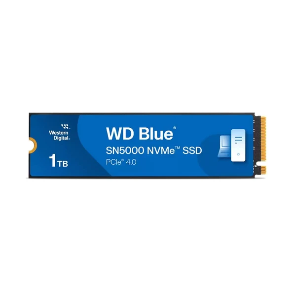 WD Blue SN5000 1TB M.2 NVMe SSD 5150-4900MB/s WDS100T4B0E