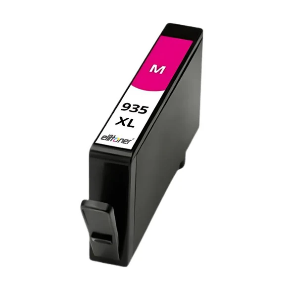 Elittoner HP 935XL Magenta Kırmızı Yüksek Kapasite Kartuş 6230, C2P25AE