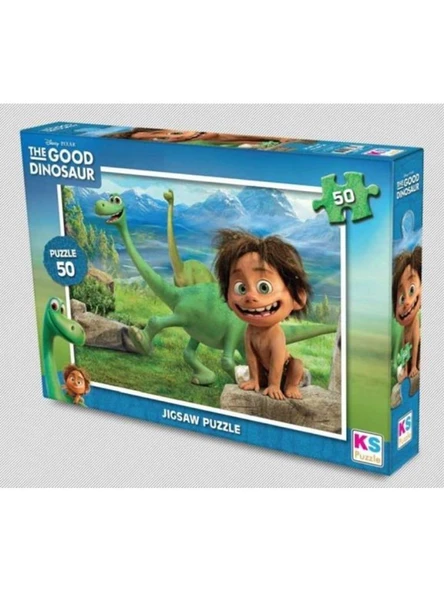 KS Games Puzzle 50 Parça İyi Dinazor The Good Dinosaur Lisanslı Ürün - 2