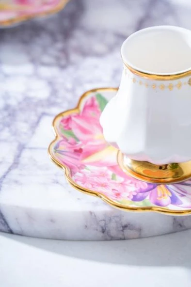 Acar Sofiya Duo 2 Kişilik Kahve Fincan Takımı HXF-06850 - 2