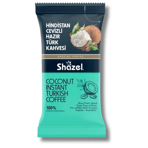 Shazel Hindistan Cevizli Hazır Türk Kahvesi - 2