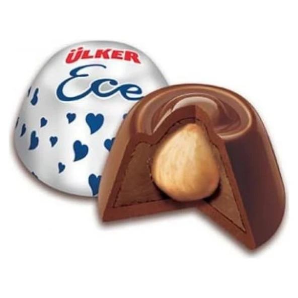 Ülker Ece Bütün Fındıklı Sütlü Çikolata 1 kg