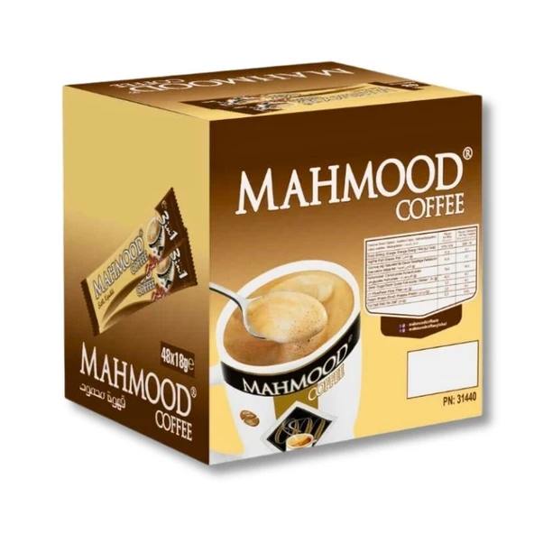 Mahmood Coffee 3'ü 1 Arada Sütlü Köpüklü Hazır Kahve - 4