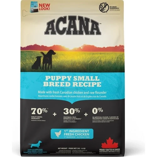 Acana Heritage Puppy Small Breed Küçük Irk Yavru Köpek Maması 2Kg