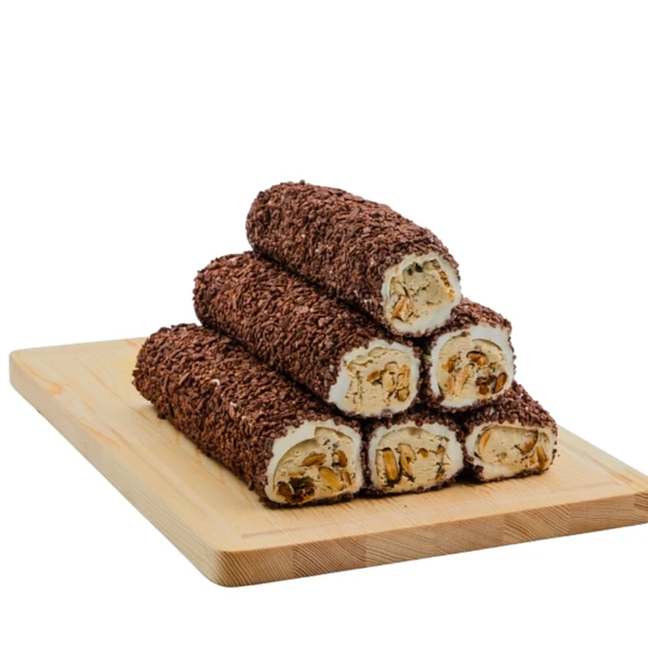 Sütlü Çikolatalı Bademli Osmanlı Lokumu 750 Gr