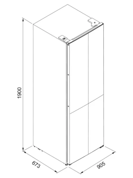 Franke FMD 600 TNF NE E Buzdolabı - 3