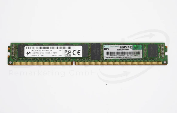 Micron 8GB MT18KDF1G72PZ-1G6P1KG 1RX4 PC3L-12800R ECC Memory Server
