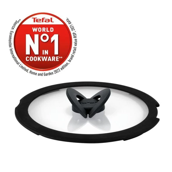 TEFAL ingenio Cam Kapak - 20cm - 2