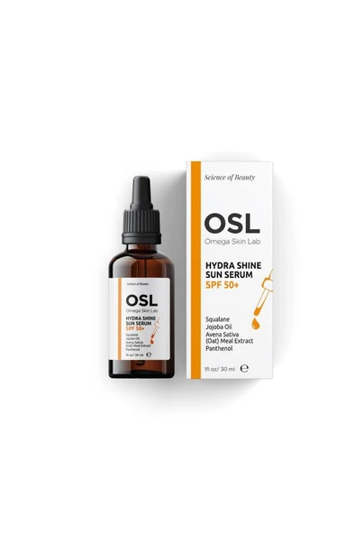 Osl Omega Skin Lab Hydra Shine Sun Serum SPF 50+ 30 ml - 4