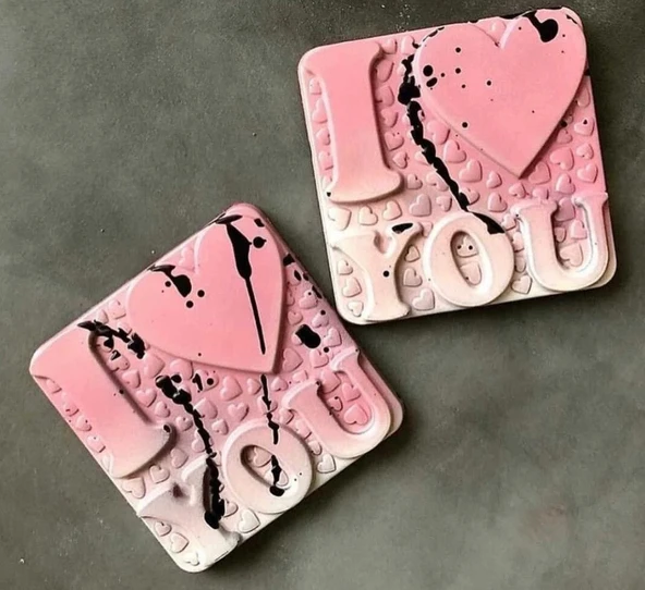 I Love You Hediyelik Çikolata (4 Adet)