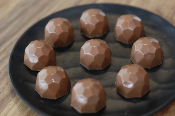 Dolgulu Kristal Sütlü Hediyelik Çikolata - 2