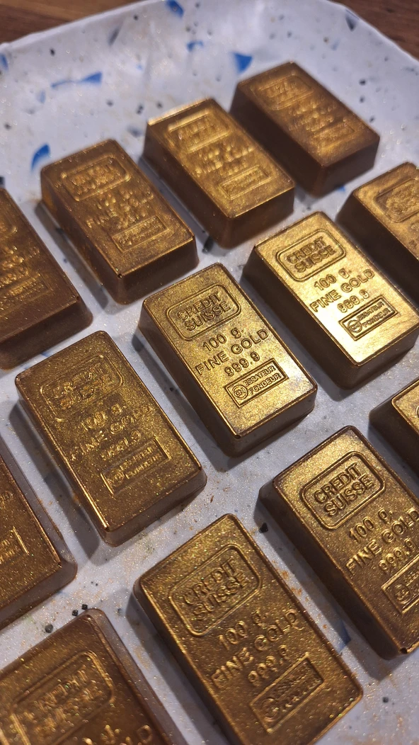 Dolgulu Külçe Sütlü Hediyelik Çikolata - 2