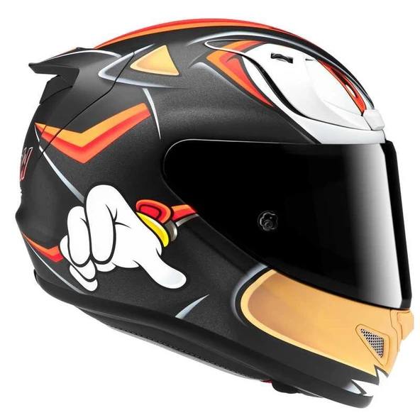 HJC RPHA12 KASK SHADOW THE HEDGEHOG MC1SF - 2