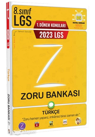 LGS 1. Dönem Türkçe Zoru Bankası Tonguç Akademi