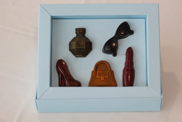 Kokoş Set Renkli Dolgulu Sütlü Hediyelik Çikolata - 2