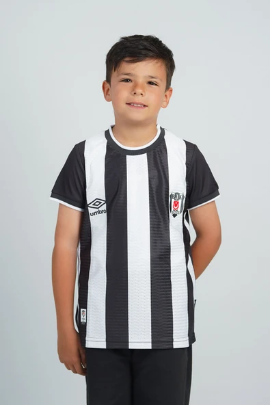 Beşiktaş Orijinal Çubuklu Çocuk Forma