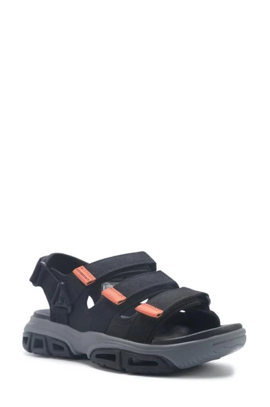 LUMBERJACK CASTLE 5FX SİYAH SPOR CIRTLI CASUAL GÜNLÜK SANDALET