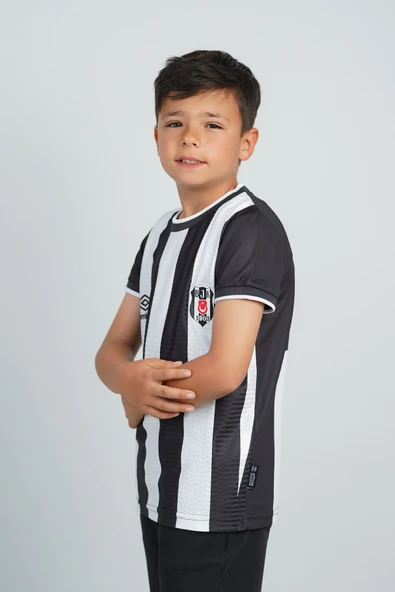 Beşiktaş Orijinal Çubuklu Çocuk Forma - 2