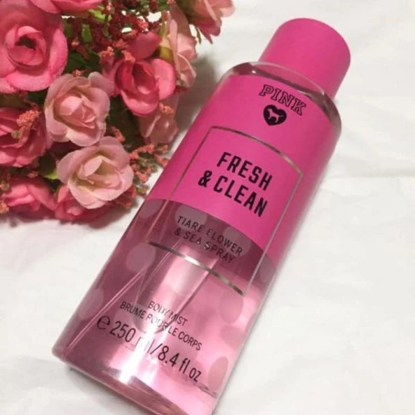 Victoria's Secret Pink Fresh & Clean Body Mist 250 ml Vücut Spreyi - 3