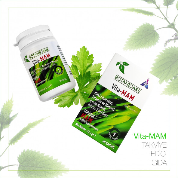Vita-MAM Bitkisel Ekstre İçeren Takviye Edici Gıda