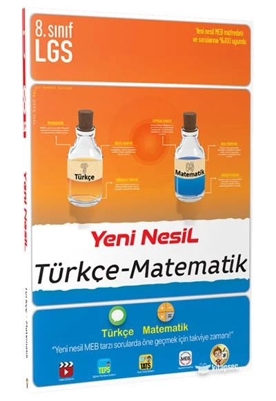 8. Sınıf Yeni Nesil Türkçe Matematik Soru Bankası Tonguç Akademi