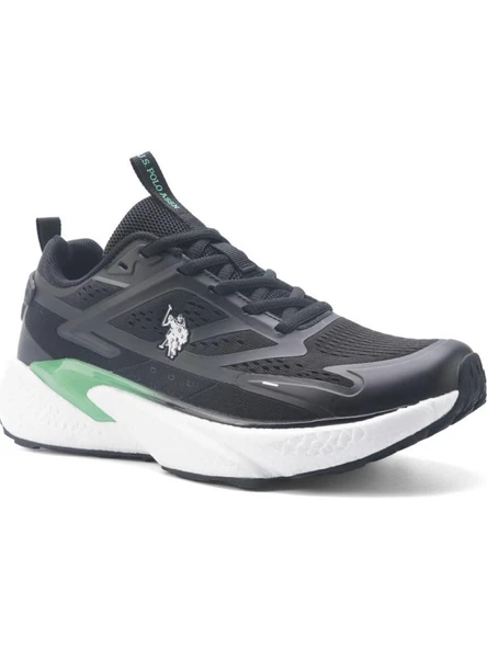 U.S.POLO ASSN JESSENIA 5FX SİYAH COMFORT CASUAL ANATOMİK SPOR AYAKKABI - Resim 4