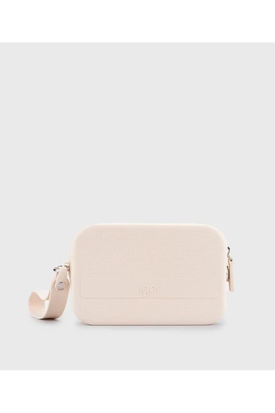 İgor S10319-079 ANE Kadın Askılı Omuz Çantası Bej - 4