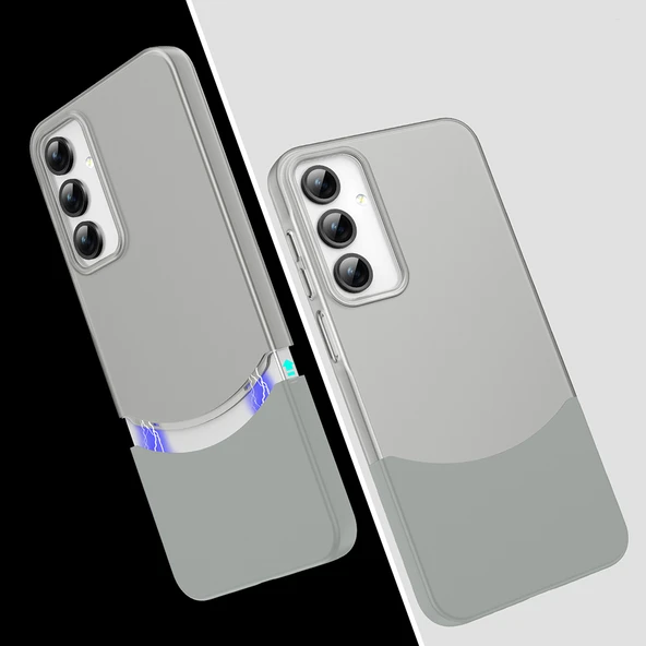Galaxy A36 Kılıf Mıknatıslı Zore Duble Kapak - 6