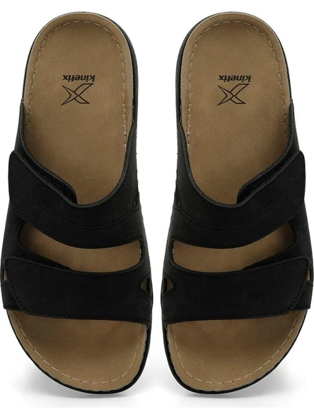 KİNETİX RASMUS 4FX SİYAH CIRTLI COMFORT GÜNLÜK SPOR TERLİK - 6