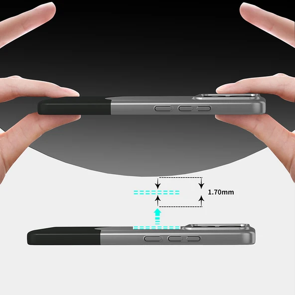Poco X6 Pro Kılıf Mıknatıslı Zore Duble Kapak - 2