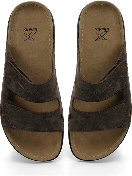 KİNETİX RASMUS 4FX KAHVE CIRTLI COMFORT GÜNLÜK SPOR TERLİK - Resim 6