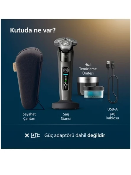 SkinIQ X9002/30 Islak Kuru Tıraş Makinesi, BG5021/16 Vücut Tıraş Makinesi 2'li Avantaj Set - Resim 3