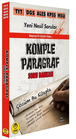 Komple Paragraf Soru Bankası Tasarı Yayınları