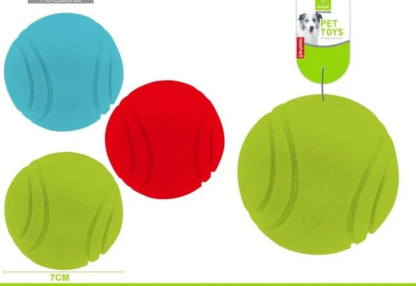 Nunbell Süper Zıplayan Kauçuk Top Köpek Oyuncağı 6 cm (1 Adet)